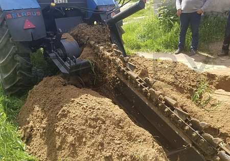 Навесное оборудование экскаватора цепного ЭЦ НО с универсальным рабочим органом